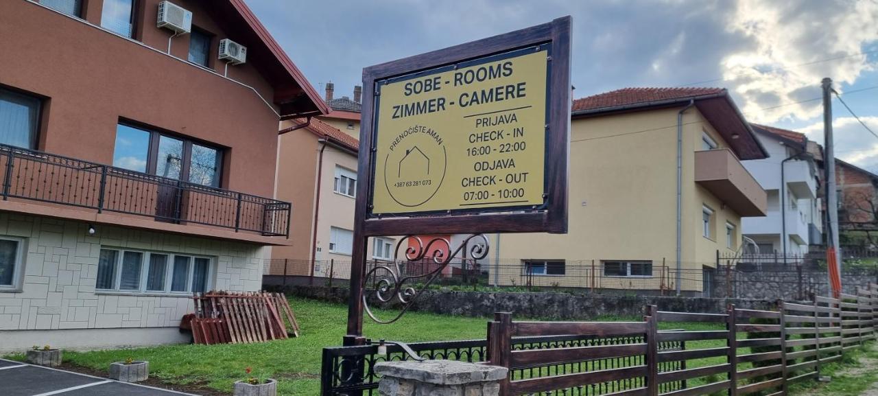 Prenociste-Sobe-Rooms-Aman Bihać Exterior foto